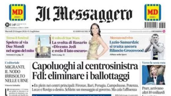 Il Messaggero sul mercato della Lazio: “Si tratta Samardzic. Rilancio per Greenwood”