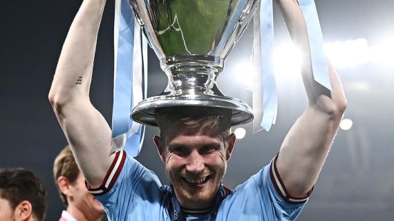 De Bruyne ricorda: "Champions? Ho pensato: finalmente. Contro l'Inter non una gara bellissima"