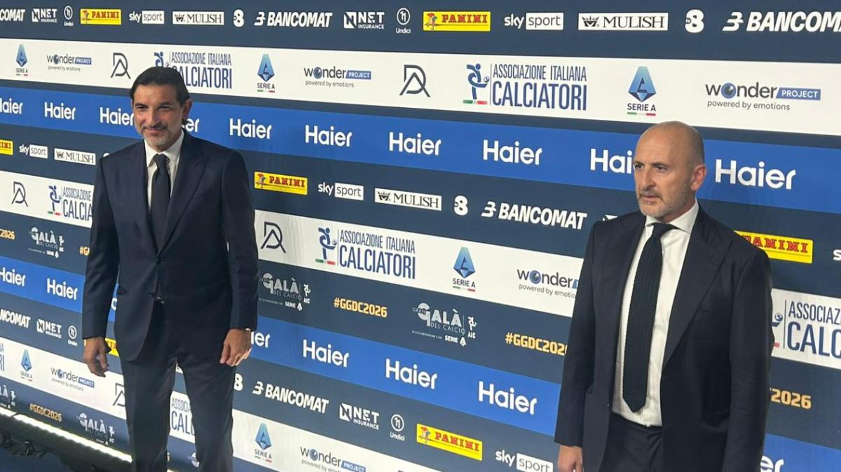 Inter, l'ex Ausilio e Baccin insieme al Gran Galà del Calcio dopo l'avvicendamento di ruoli