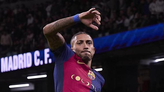Inter, senti Flick su Raphinha: "Gli ho detto: 'Sii leader'. Ne ha fatti 2 in 45 minuti"