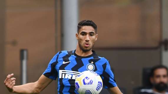 Inter, il ruggito di Hakimi: "Sono tornato". Il marocchino a disposizione con il Genoa