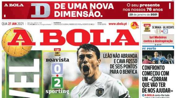 Le aperture portoghesi - Lo Sporting allunga sul Benfica, ma perde Palhinha per il derby