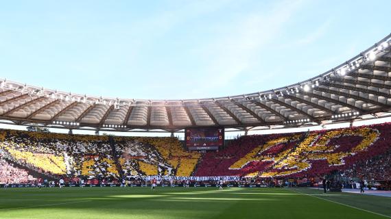 Roma, Olimpico ancora sold out contro la Juventus. All'intervallo premio per la femminile
