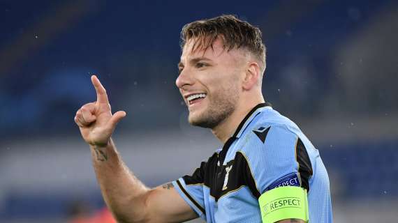 La Lazio riparte da Immobile: un rigore dell'attaccante e biancocelesti avanti 1-0 sul Genoa al 45'