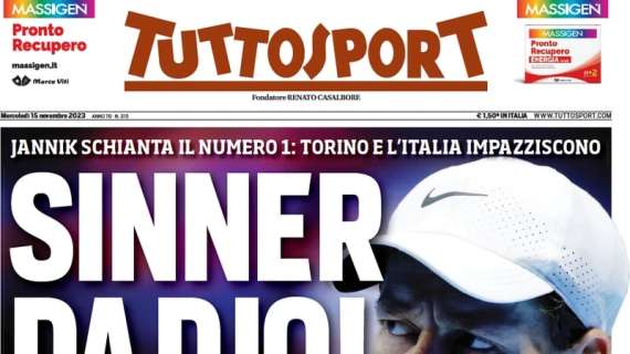 Tuttosport in prima pagina sulla febbre bianconera: "Tutti esauriti con la Juventus"