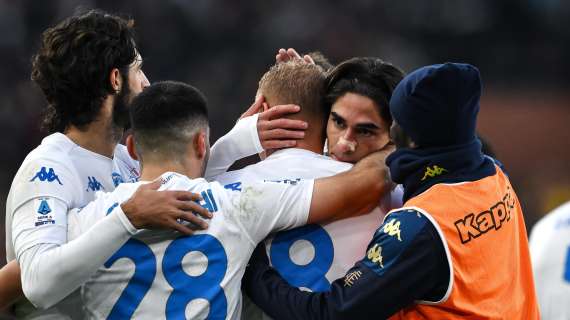 Empoli, Grassi: "Bravi a reagire. Questo gruppo lavora tantissimo, manca solo la vittoria"