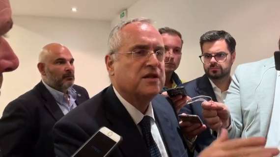 TMW - Lotito: "Non consentiremo di sporcare l'immagine della Lazio"