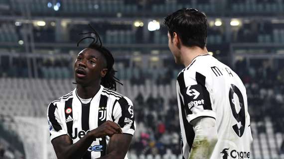 Juve, i gol al Cagliari di Kean e Bernardeschi chiudono il 2021. E il quarto posto si avvicina