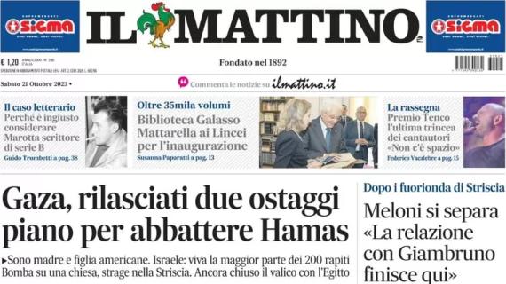 Il Mattino: "Napoli, Rudi Garcia alza la voce: 'So chi sono i miei nemici'"