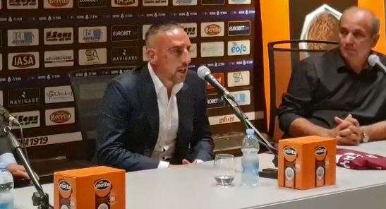 Salernitana, Ribery: "Quando sono al campo non contano le coppe che ho alzato"