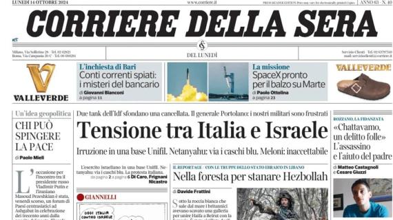 Corriere della Sera: "Spalletti non si fida di nessuno: 'Sarà complicato, come a Budapest'"