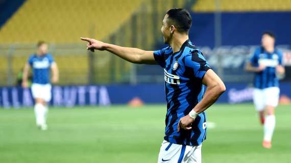Le probabili formazioni di Inter-Roma: Sanchez in vantaggio su Lautaro Martinez