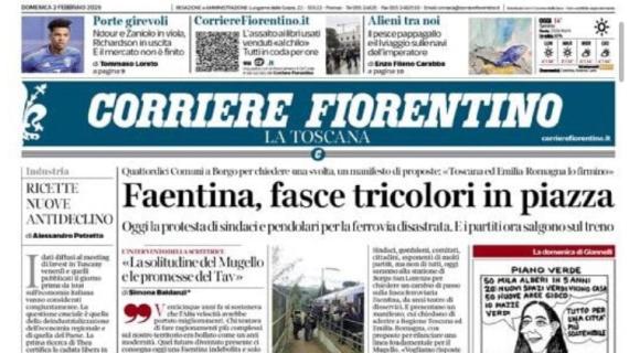 Corriere Fiorentino: "Ndour e Zaniolo in viola: Richardson in uscita. E il mercato non è finito"