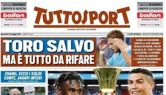 L'apertura di Tuttosport: "La coppa dei tifosi"