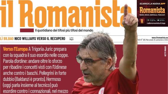 Il Romanista in apertura sull'esordio di Juric in Europa: "Condizione Athletic"