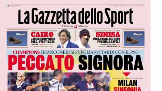 Le principali aperture dei quotidiani italiani e stranieri di mercoledì 7 settembre