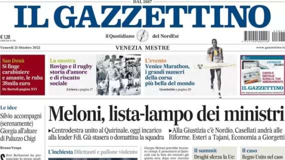 Il Gazzettino: "Calcio Malato: Sputi E Botte All'arbitro, Fuori Per 41 ...