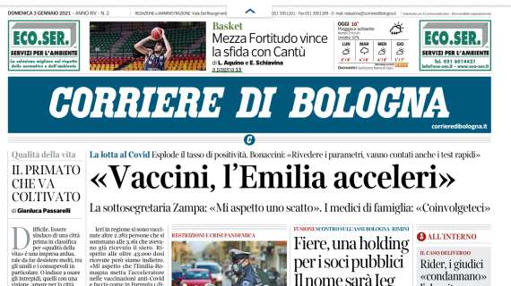 Corriere di Bologna: "Mihajlovic e la carica anti-Ribery"