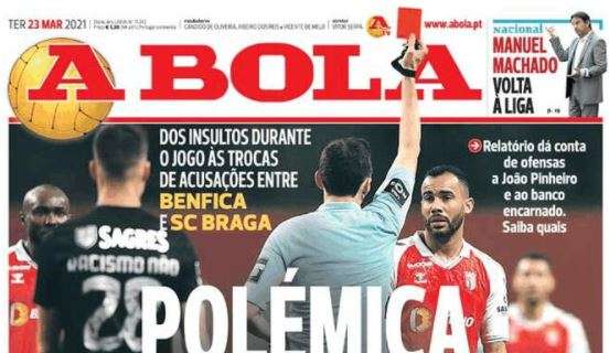 Le aperture portoghesi - Tutti difendono CR7. Screzi tra Benfica e Sporting Braga