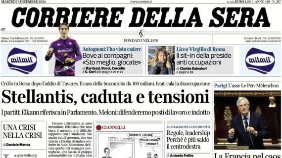 Il Corriere della Sera esalta la vittoria dell'Atalanta: "L'ex Zaniolo inferisce sulla Roma"