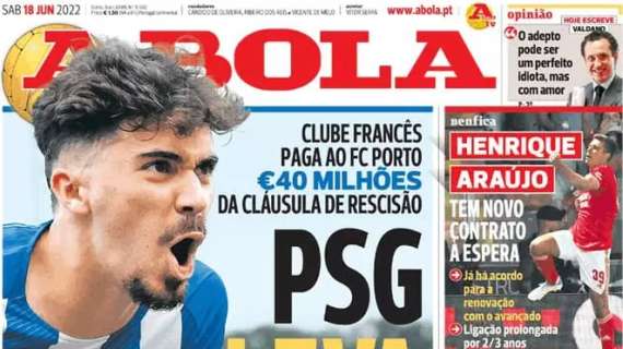 Le aperture portoghesi - PSG, 40 milioni per Vitinha. Juve, niente David Neres: è del Benfica