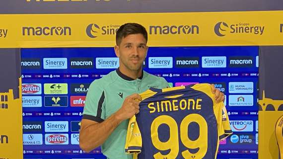 Hellas Verona, Simeone: "La squadra sta crescendo. Il gol? Sono felice, ne avevo bisogno"