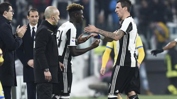 Juventus, Kean rivela: "Mandzukic come Ibra, mi parlava per lo più per insultarmi"