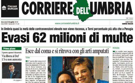 Corriere dell'Umbria, Santopadre: "A Pescara con la bava alla bocca"