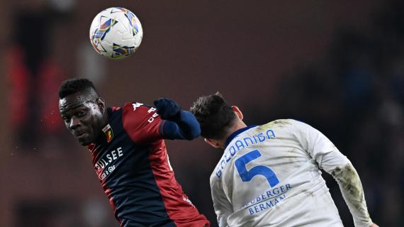 Domani Lecce-Genoa, i convocati di Vieira: 7 assenti, torna a disposizione Balotelli