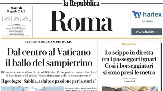 Quale futuro per De Rossi? La Repubblica di Roma in prima pagina: "Il derby non basta"
