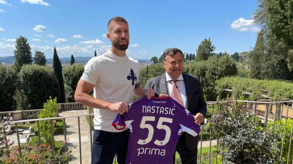 Fiorentina, Nastasic assente con la Serbia per una botta. Non preoccupa per Bergamo