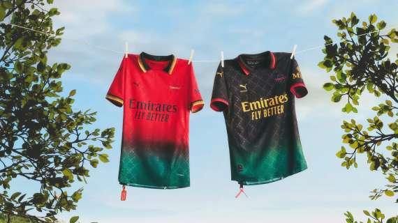 Milan, nuovo kit contro l'Hellas Verona: ha i colori della bandiera panafricana 