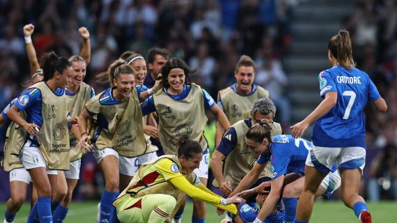 Italia sconfitta, ma felice. Il 3-1 contro la Spagna vale i quarti. Le immagini del match