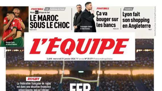 Da Xabi Alonso a Galtier, L'Equipe in prima pagina: "Chi si sposterà sulle panchine"