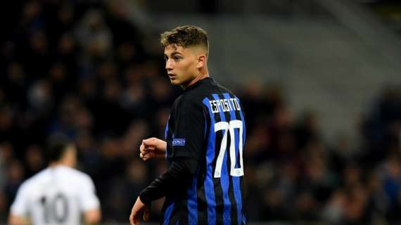 TMW - Inter, il giovane Esposito verso il rinnovo fino al 2022