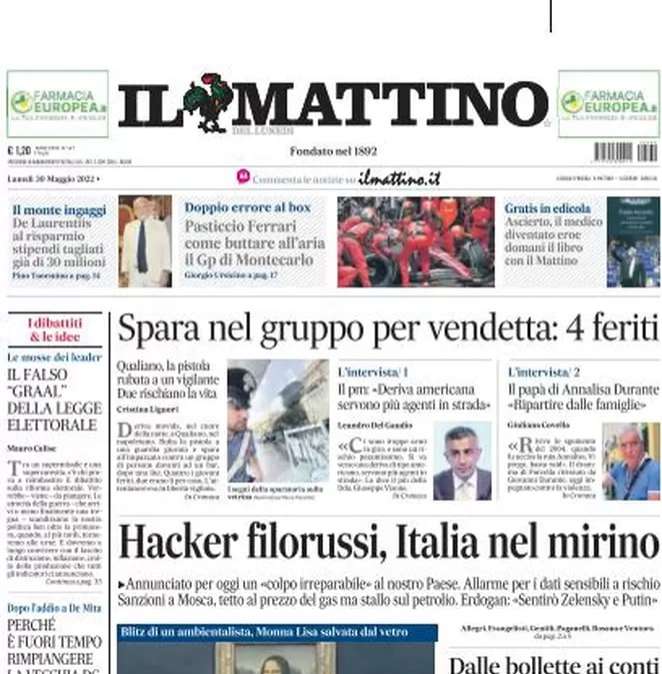Il Mattino: "Napoli, De Laurentiis al risparmio: stipendi tagliati già di 30 milioni"