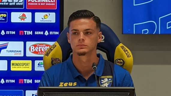 Frosinone, Cuni: "Il calcio tedesco è più fisico, in Italia si prova di più a giocare"