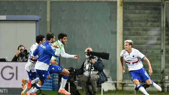 Buona la terza per la Sampdoria: primi punti stagionali in attesa del colpo Adrien Silva