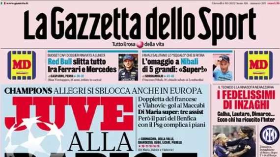 Le principali aperture dei quotidiani italiani e stranieri di giovedì 6 ottobre 2022
