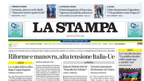 La Stampa: "La Juve attende Koopmeiners e tratta tre esterni: priorità Nico"