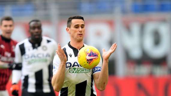 Udinese, Lasagna: "Punto a Euro 2021. Alla ripresa guarderemo avanti e non indietro"