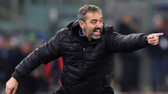 Sampdoria, Giampaolo: "Oggi abbiamo giocato al 30%"
