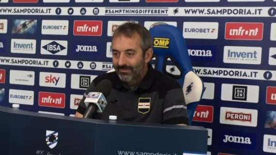 LIVE TMW - Sampdoria, Giampaolo: "Il derby non ha prezzo"