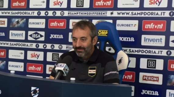 LIVE TMW - Sampdoria, Giampaolo: "Domani un'occasione per noi e per i tifosi"
