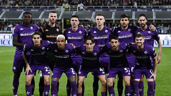 Fiorentina in campo