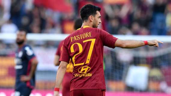 Otto minuti di fuoco, tra Fazio e Pastore: Roma avanti 2-0 al 45'
