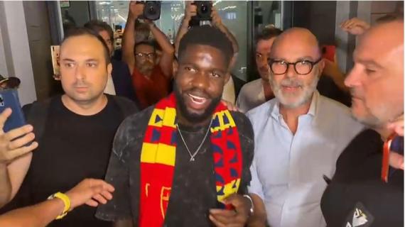 Umtiti vuole lasciare il Barça a titolo definitivo dopo il prestito al Lecce: prime sirene di mercato