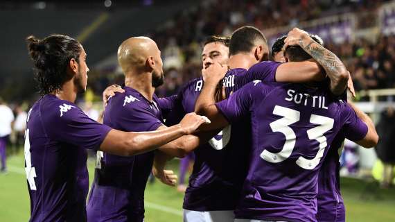 Troppa Fiorentina per il Twente nei primi 45 minuti del Franchi: 2-0 viola, Gonzalez e Cabral