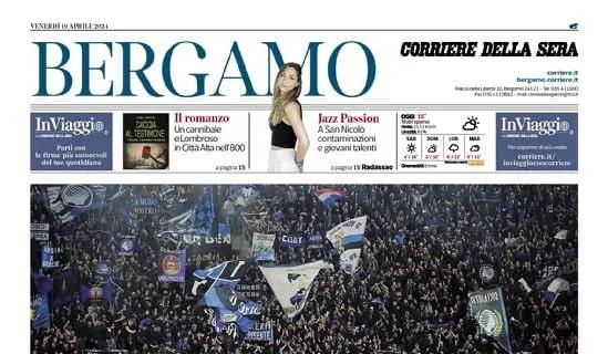 L'Atalanta fa fuori il Liverpool, il Corriere di Bergamo titola: "Il sogno semifinale è realtà"