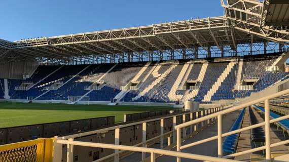 Atalanta, tribuna UBI è stata demolita: proseguono i lavori al Gewiss Stadium di Bergamo